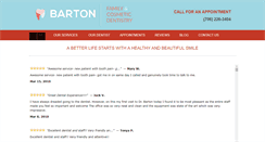 Desktop Screenshot of bartondentistry.com